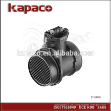 Sensor de caudal de aire de masa Kapaco 91153783 para FIAT